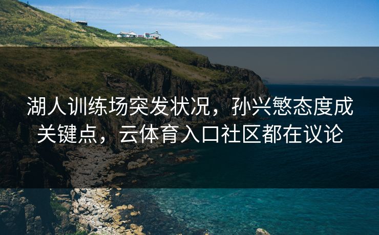 湖人训练场突发状况，孙兴慜态度成关键点，云体育入口社区都在议论